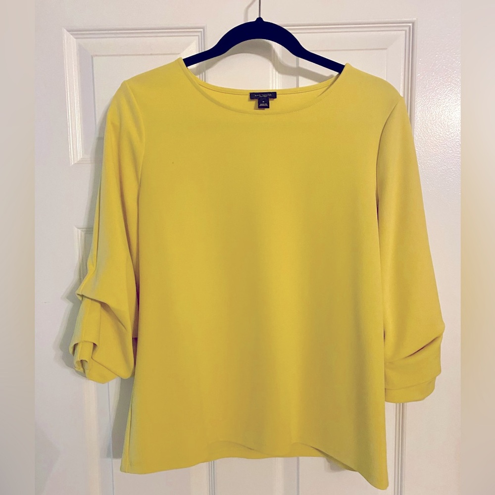Ann Taylor yellow blouse
